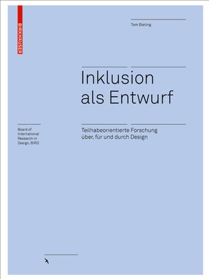 cover image of Inklusion als Entwurf